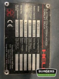 Heli Heftruck CPD18S