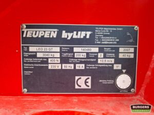 Teupen Leo 23 GT
